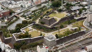城郭が分かる甲府城 一番高い所が天守台.jpg